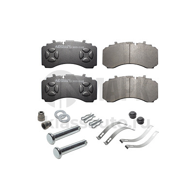 Колодки дисковые 29328 (117824) с установ. комплектом, ось Schmitz Knorr ST7-430 (AVEX)