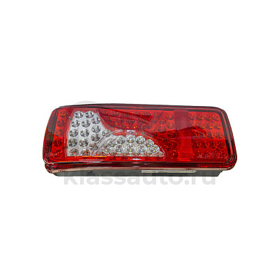 Фонарь задний SCANIA/ MAN левый (белый) с АМР разъёмом LED (Т.А.С)
