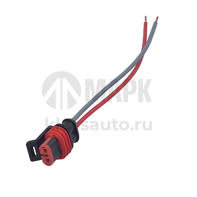 Колодка 2-х контактн.  разъем на габаритный фонарь 50-3731-08  (СПГ2Р)